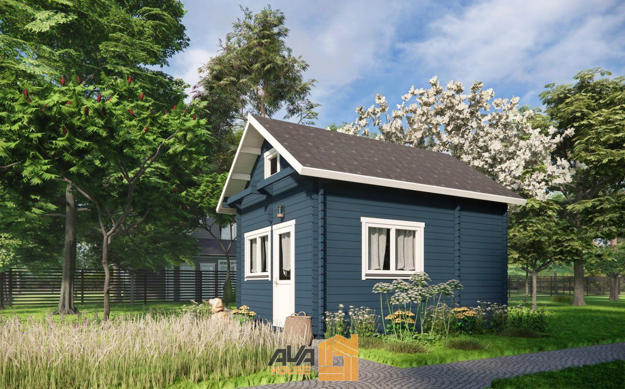 Domek letniskowy Orion z antresolą 4 x 5