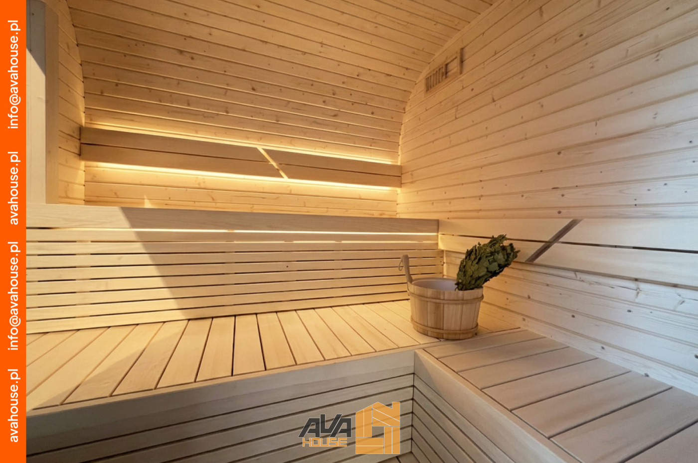 .Sauna Luksusową