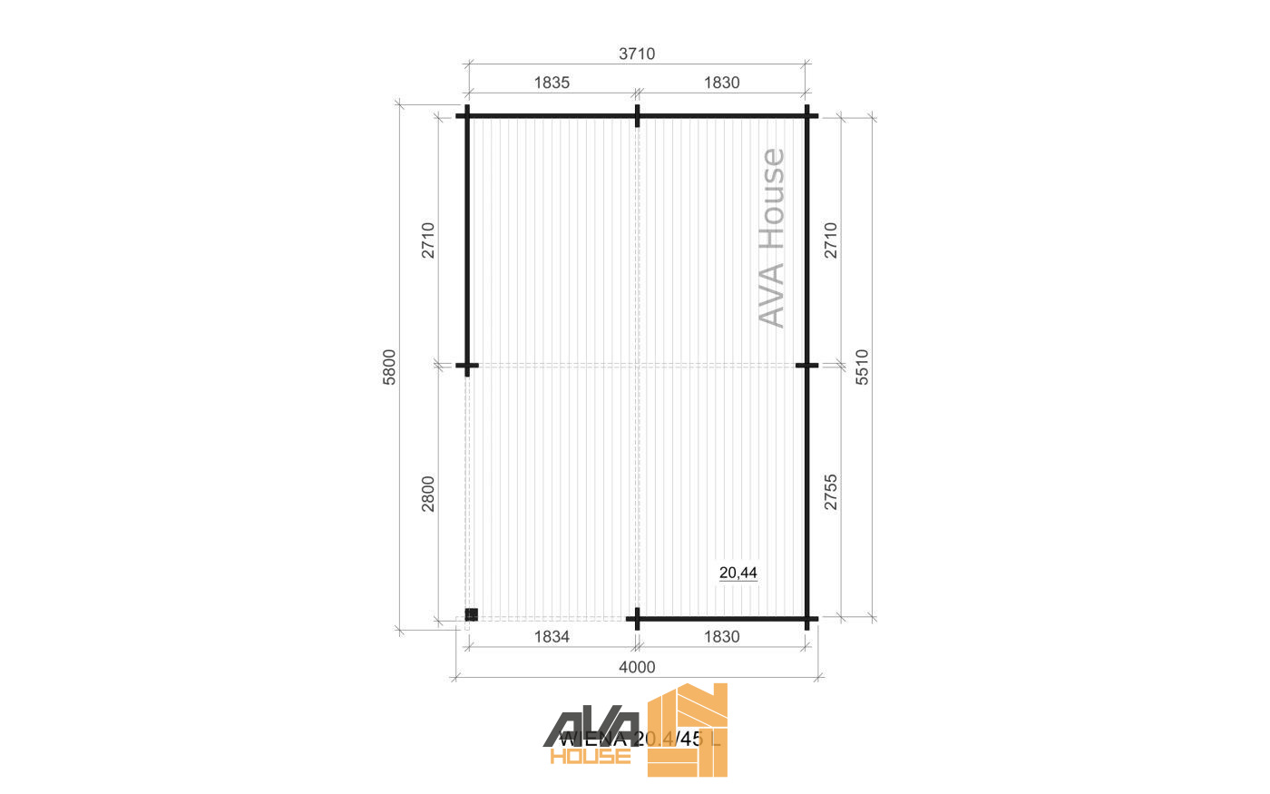 Altana Wiena 4 x 5,8