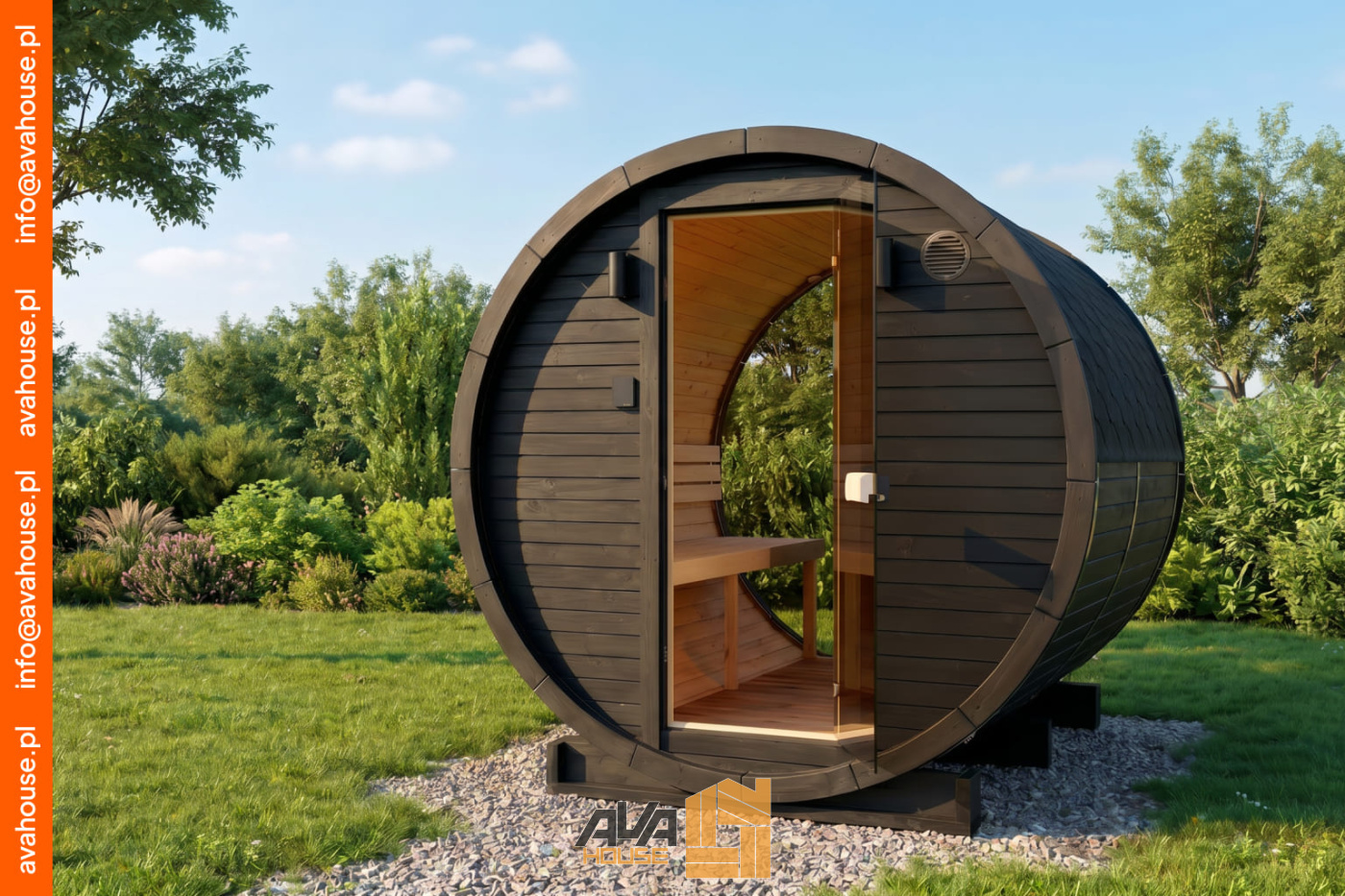 999 Sauna Beczka 2m