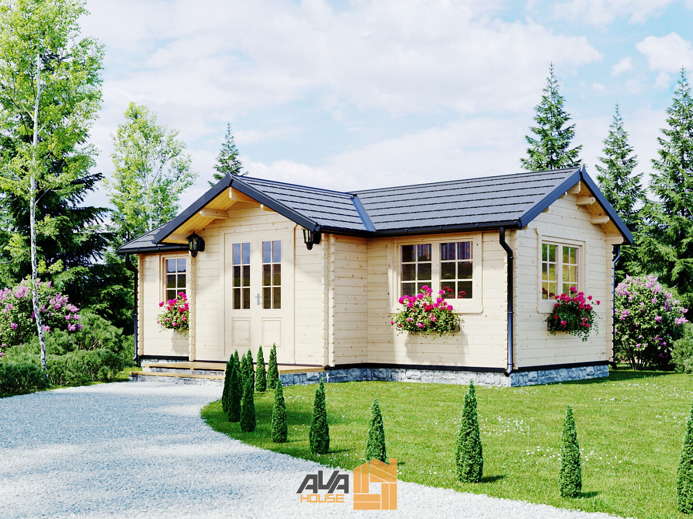 Domek letniskowy Dublin 8,6 x 5,6