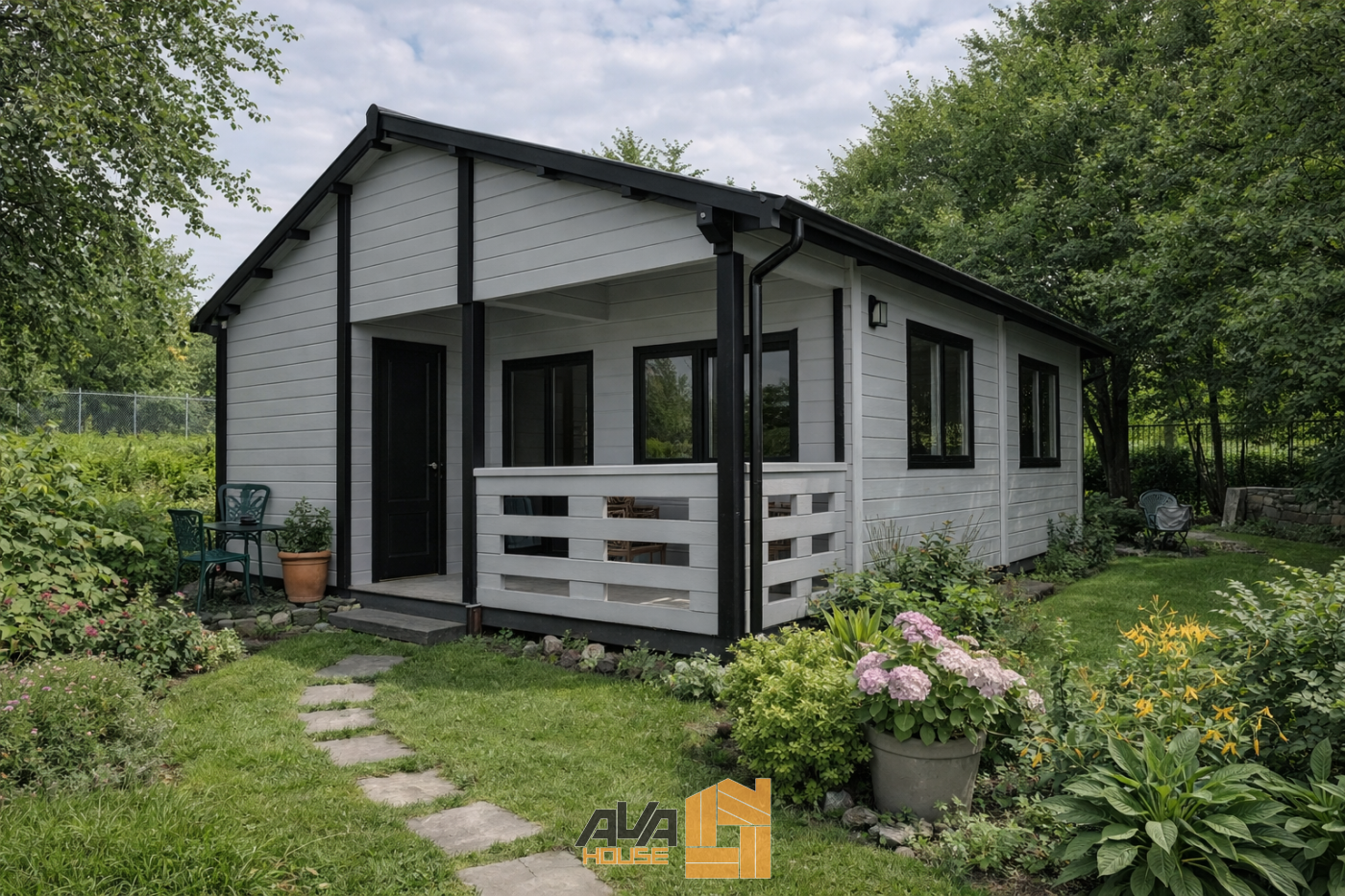 Domek Całoroczny Patrick 7x10 z 20st dachem