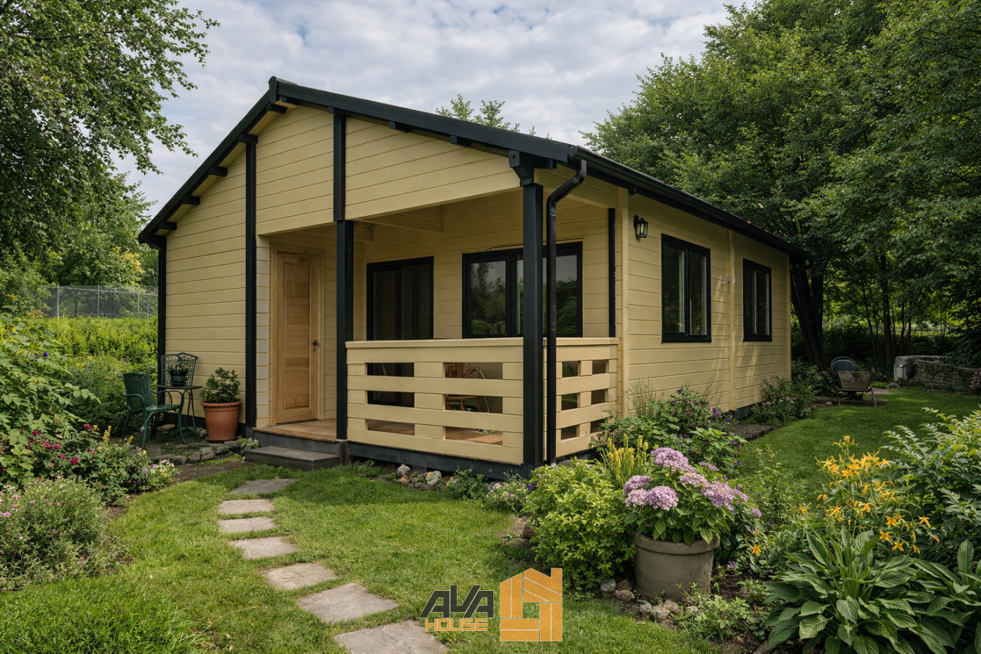 Domek Całoroczny Patrick 7x10 z 20st dachem