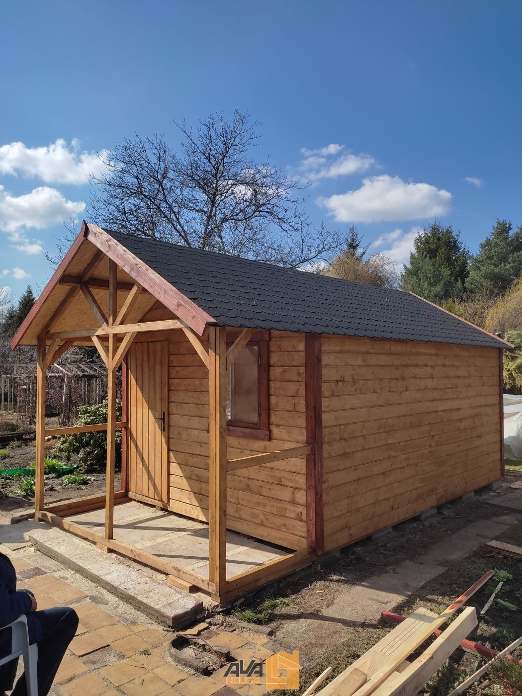 Domek szkieletowy Korsyka 3 x 5,5