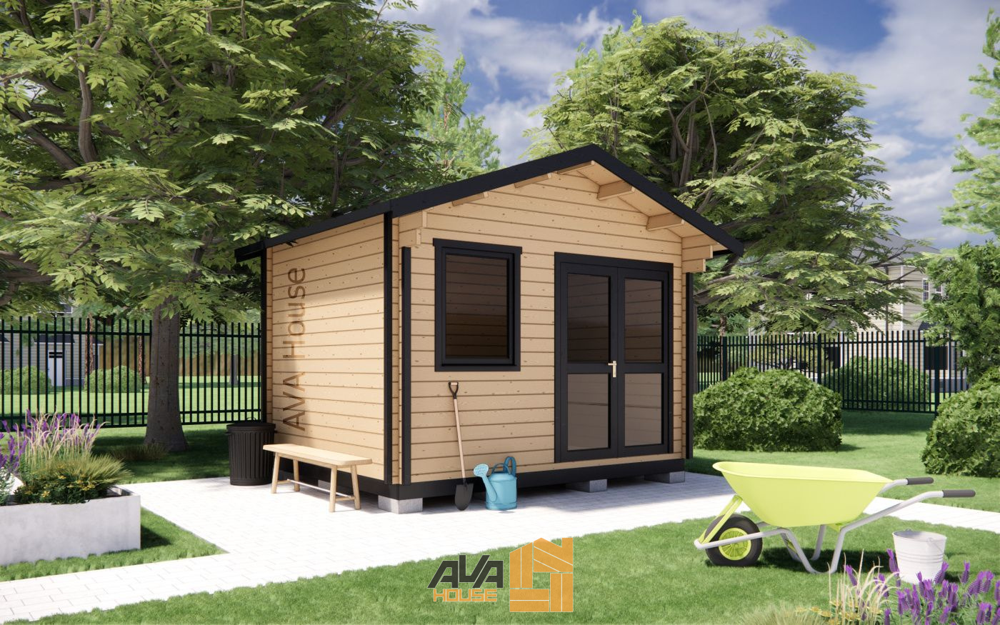 Domek szkieletowy Andria R 4 x 3