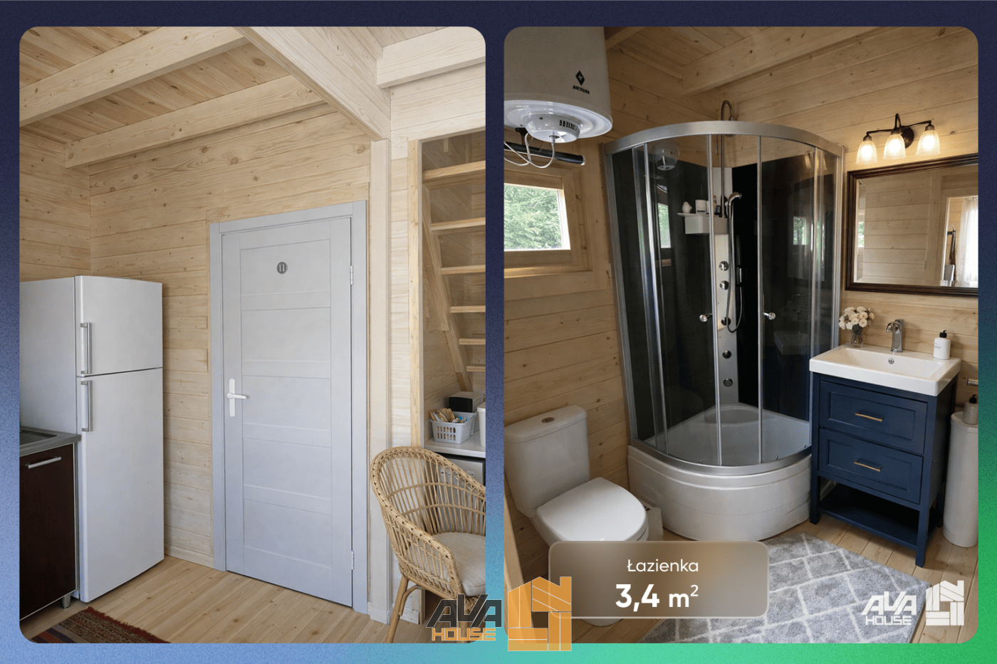 Domek letniskowy Ricardo 5 x 7