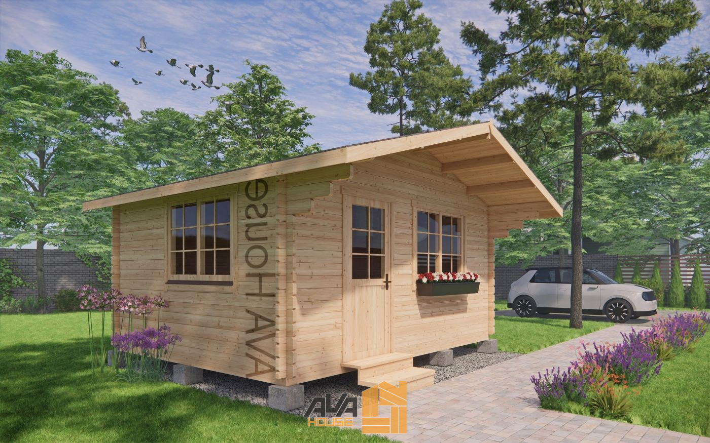 Domek letniskowy Thomas L 3,8 x 4,8