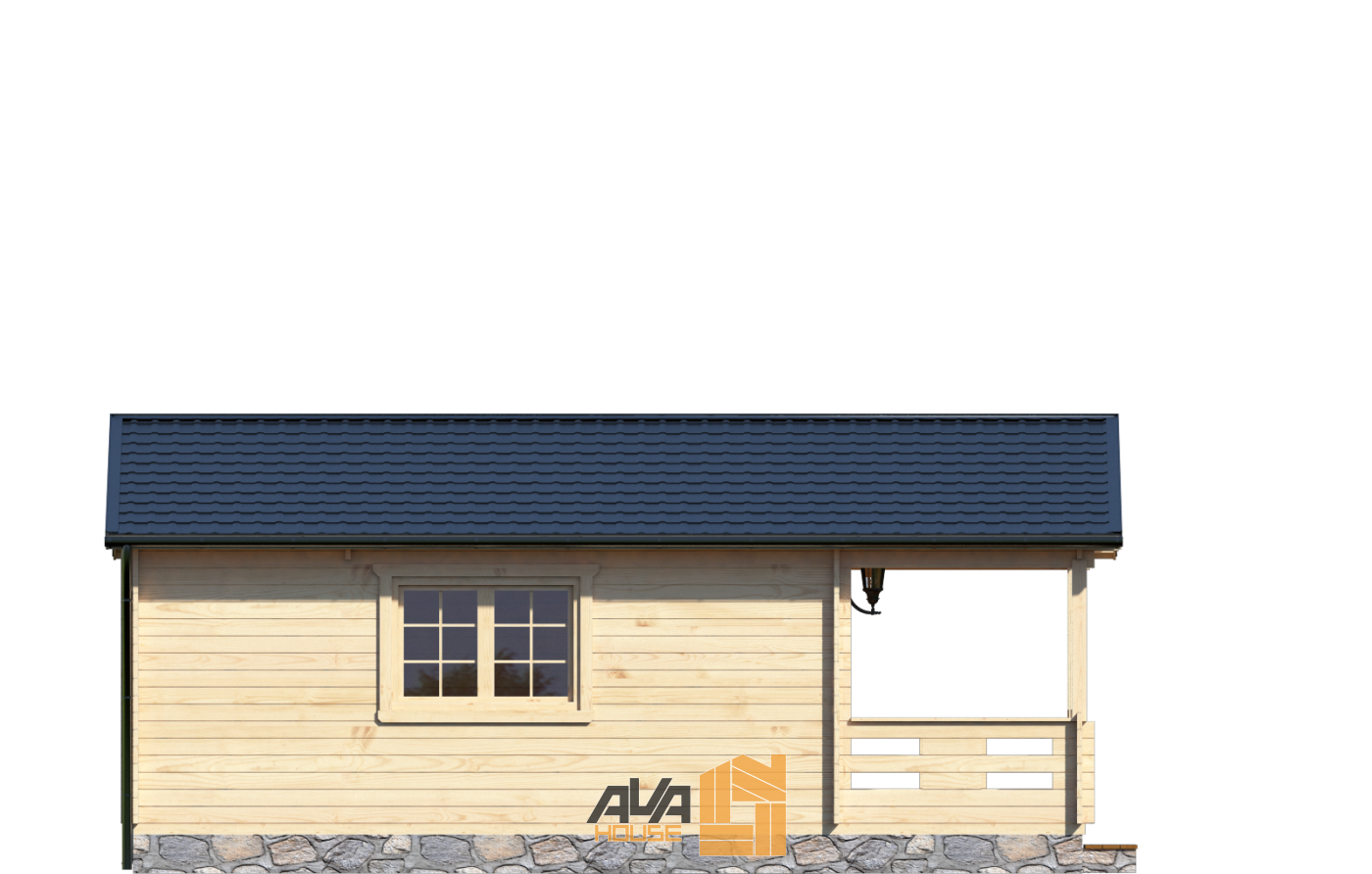 Domek letniskowy Napoli z tarasem 6 x 8