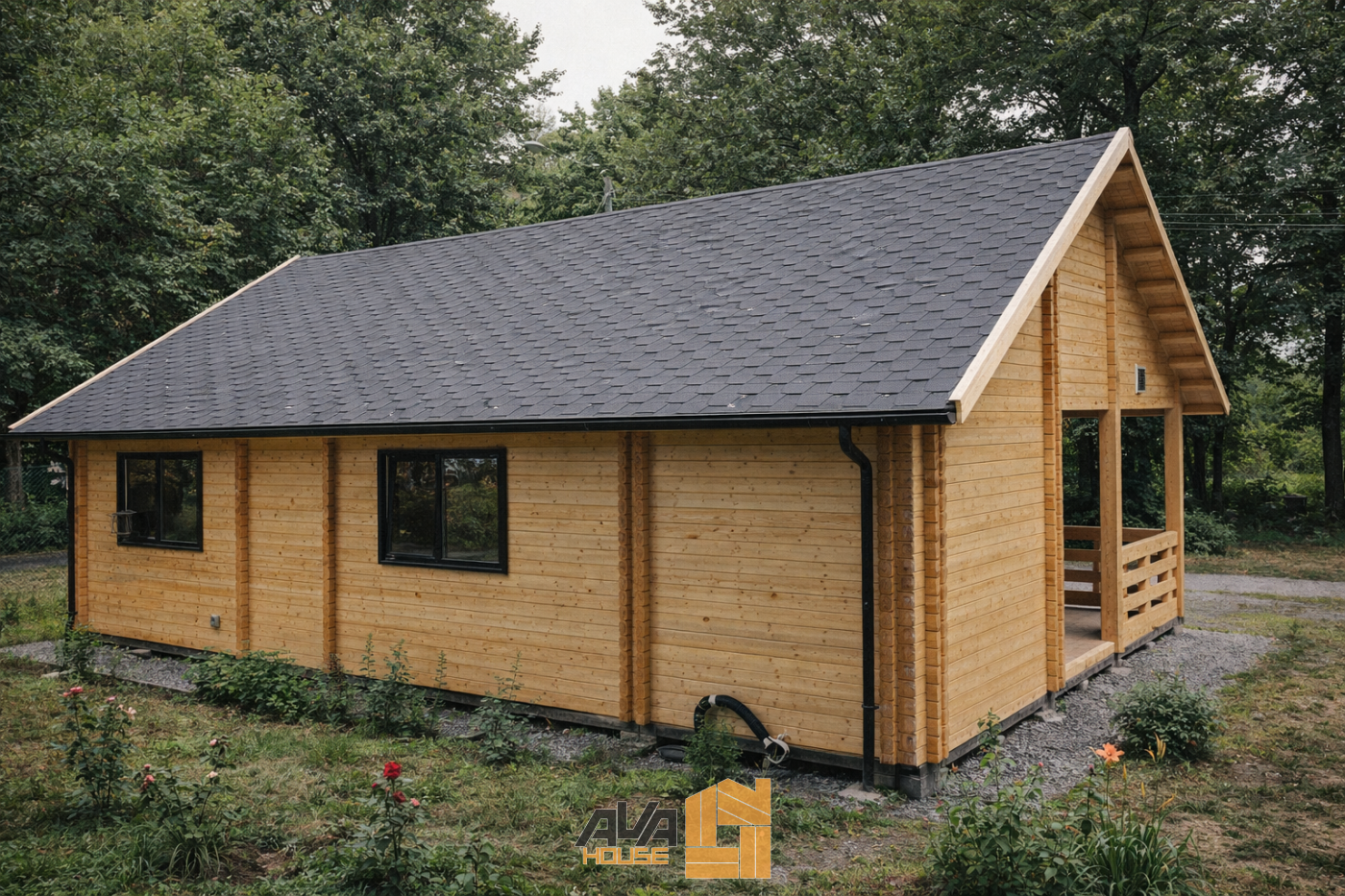 Domek Całoroczny Patrick 7x10 z 30 st dachem