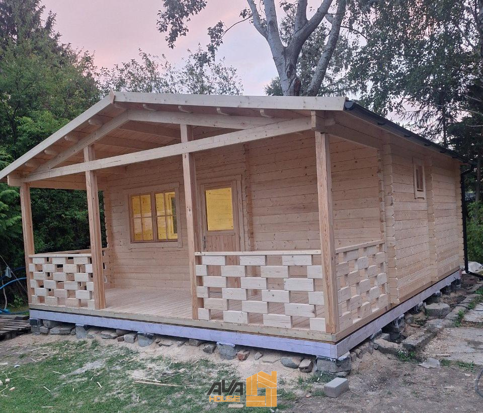 Domek Letniskowy Saule 5,95 x 6,65