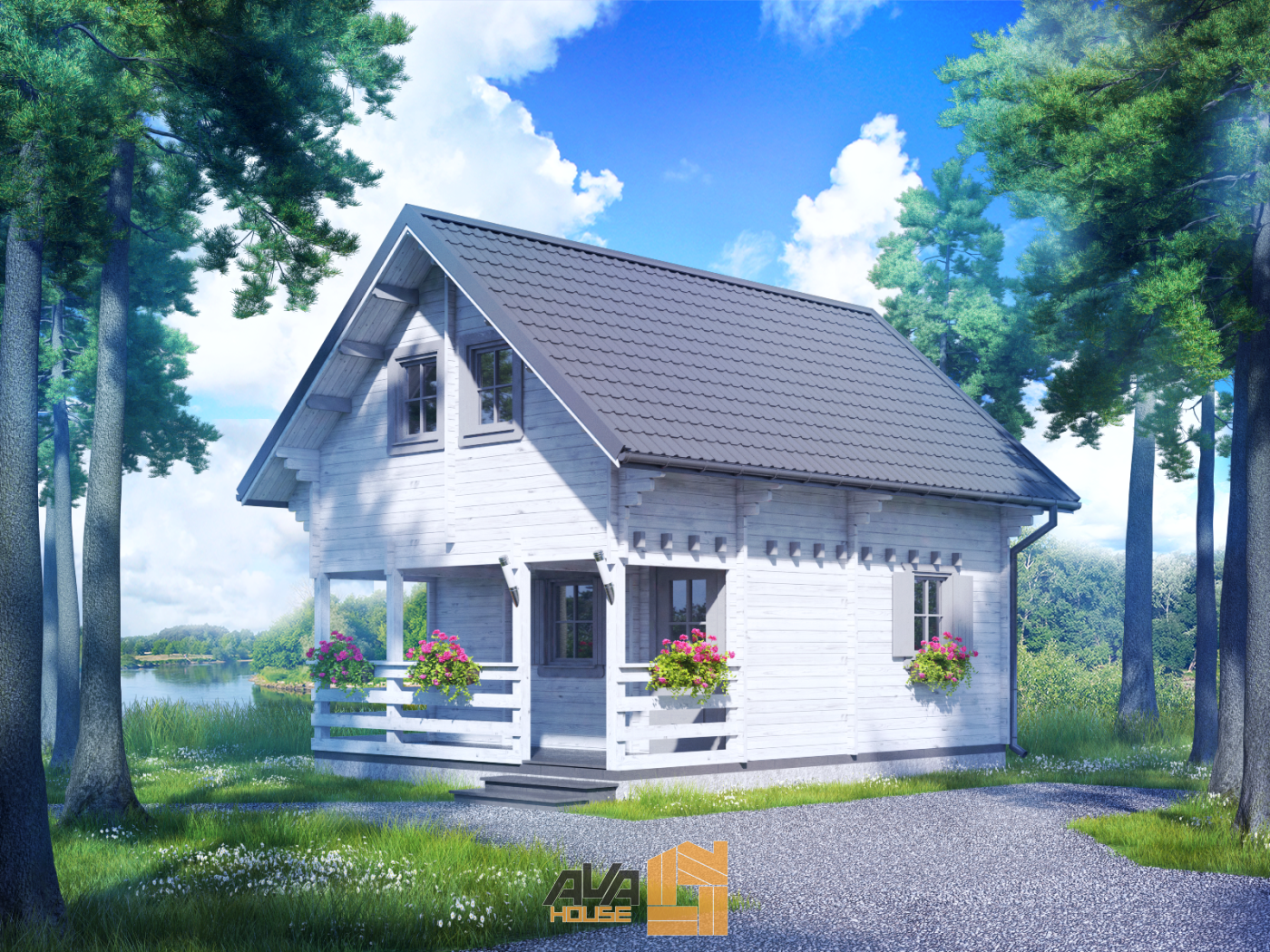 Domek letniskowy Sudety 5,2 x 6,8