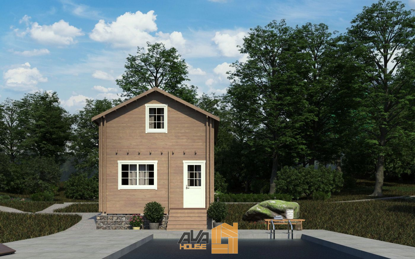 Domek całoroczny Bolonia 5 x 7