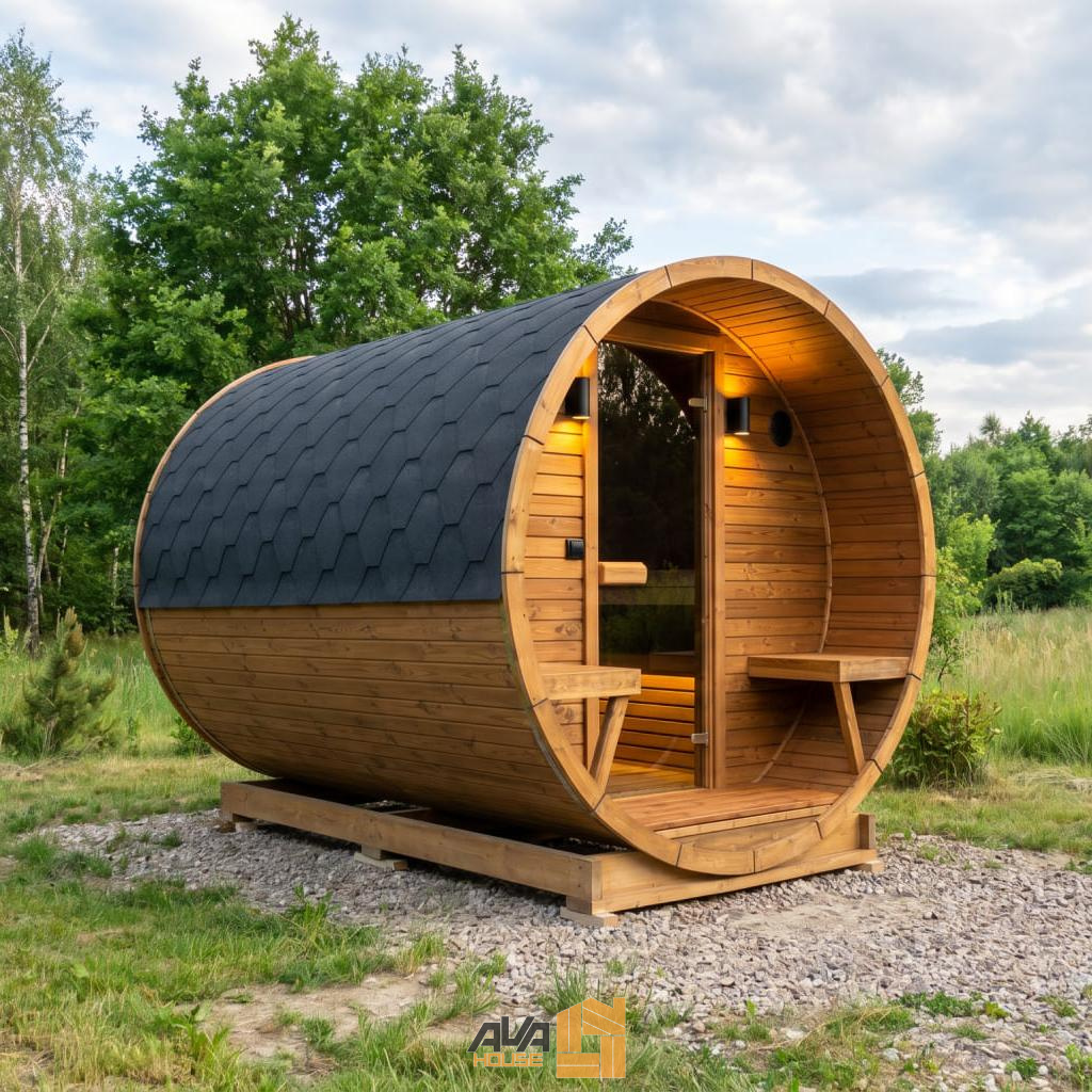 999 Sauna Beczka 3m
