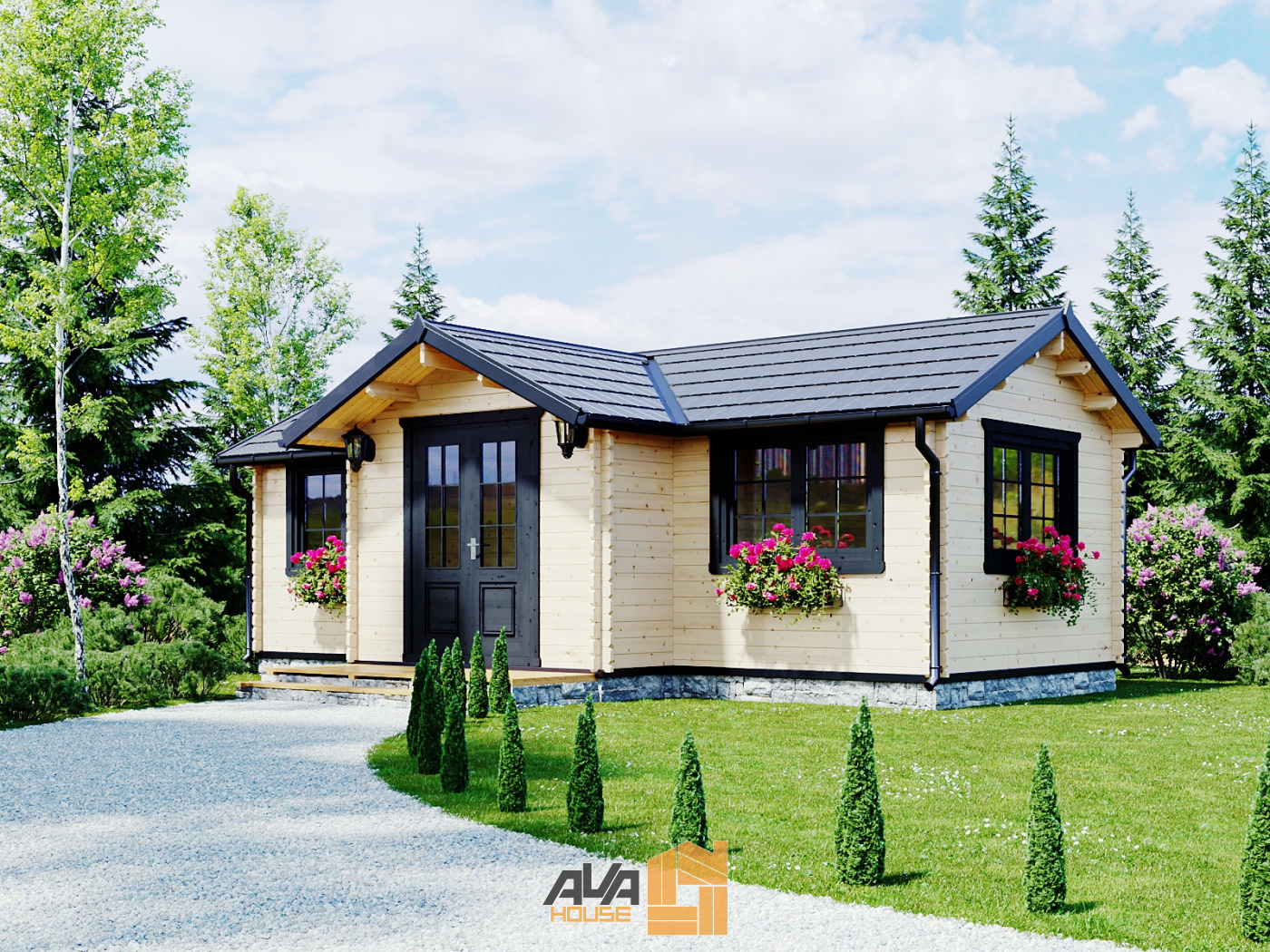 Domek letniskowy Dublin 8,6 x 5,6