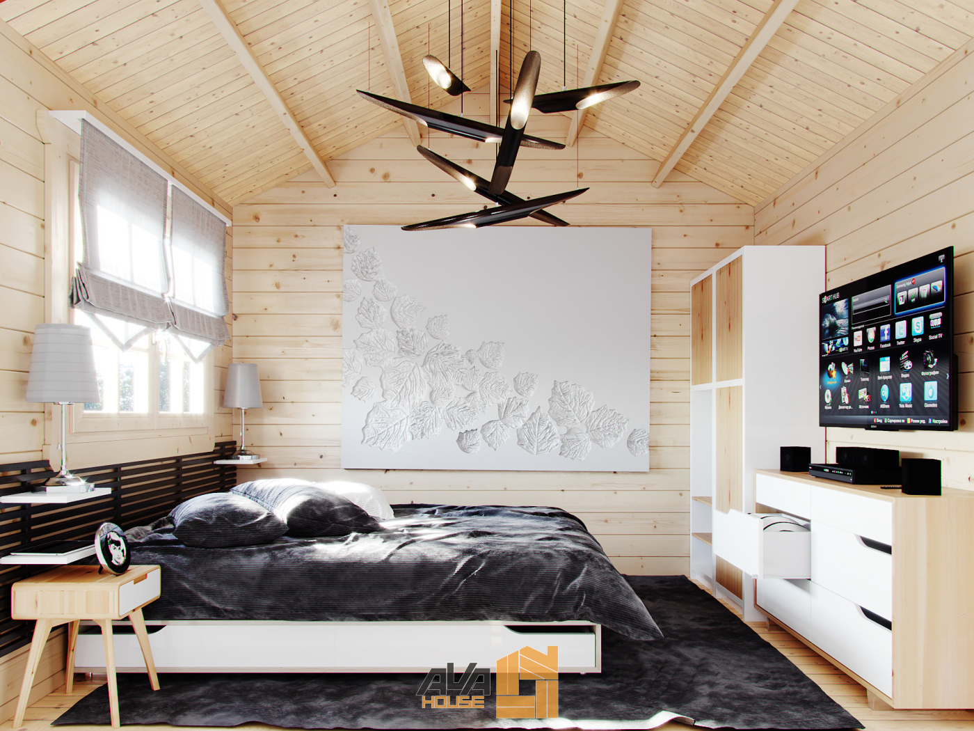 Domek letniskowy Dublin 8,6 x 5,6