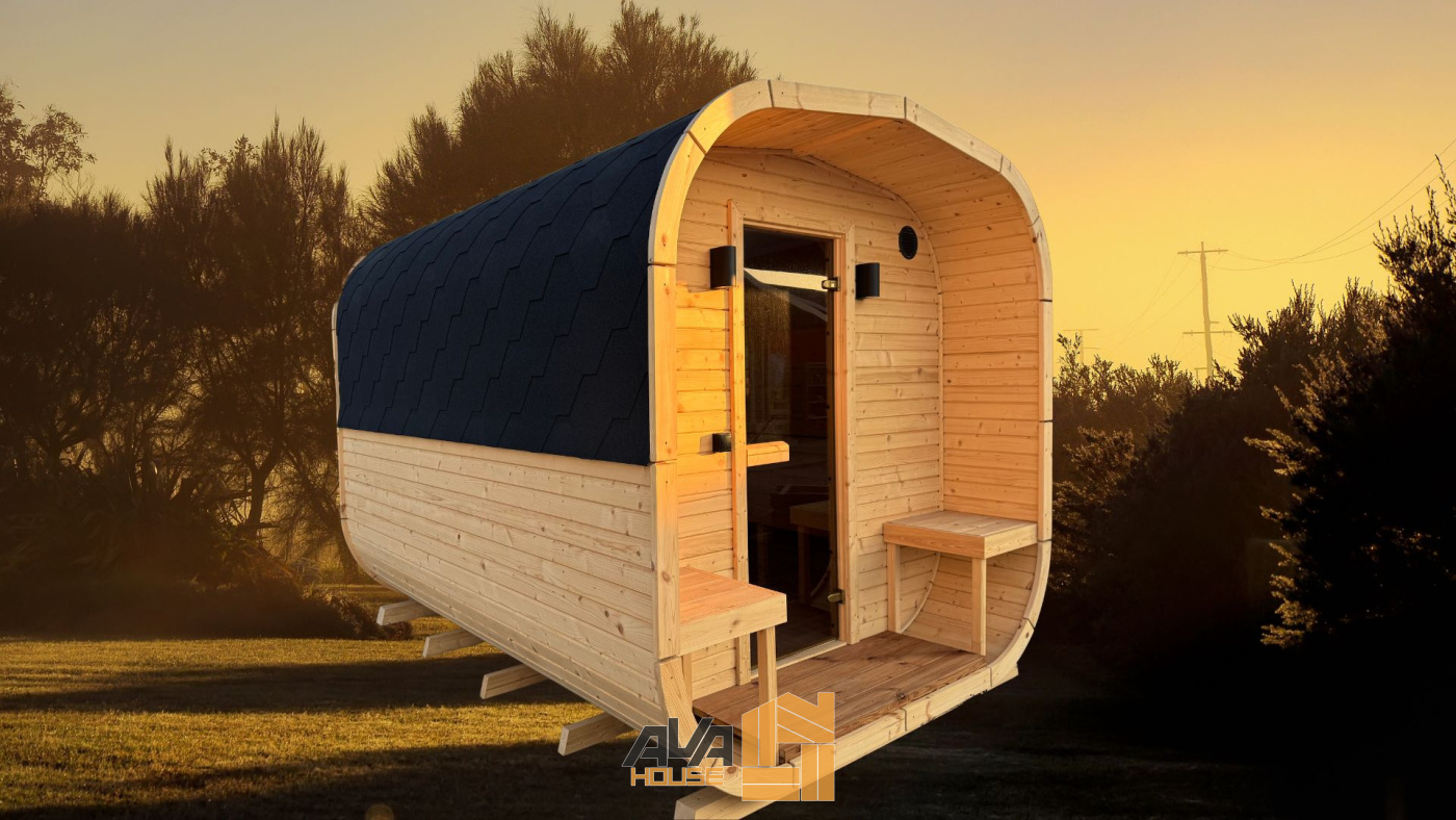 Quadro Sauna 3 m z piecem elektrycznym