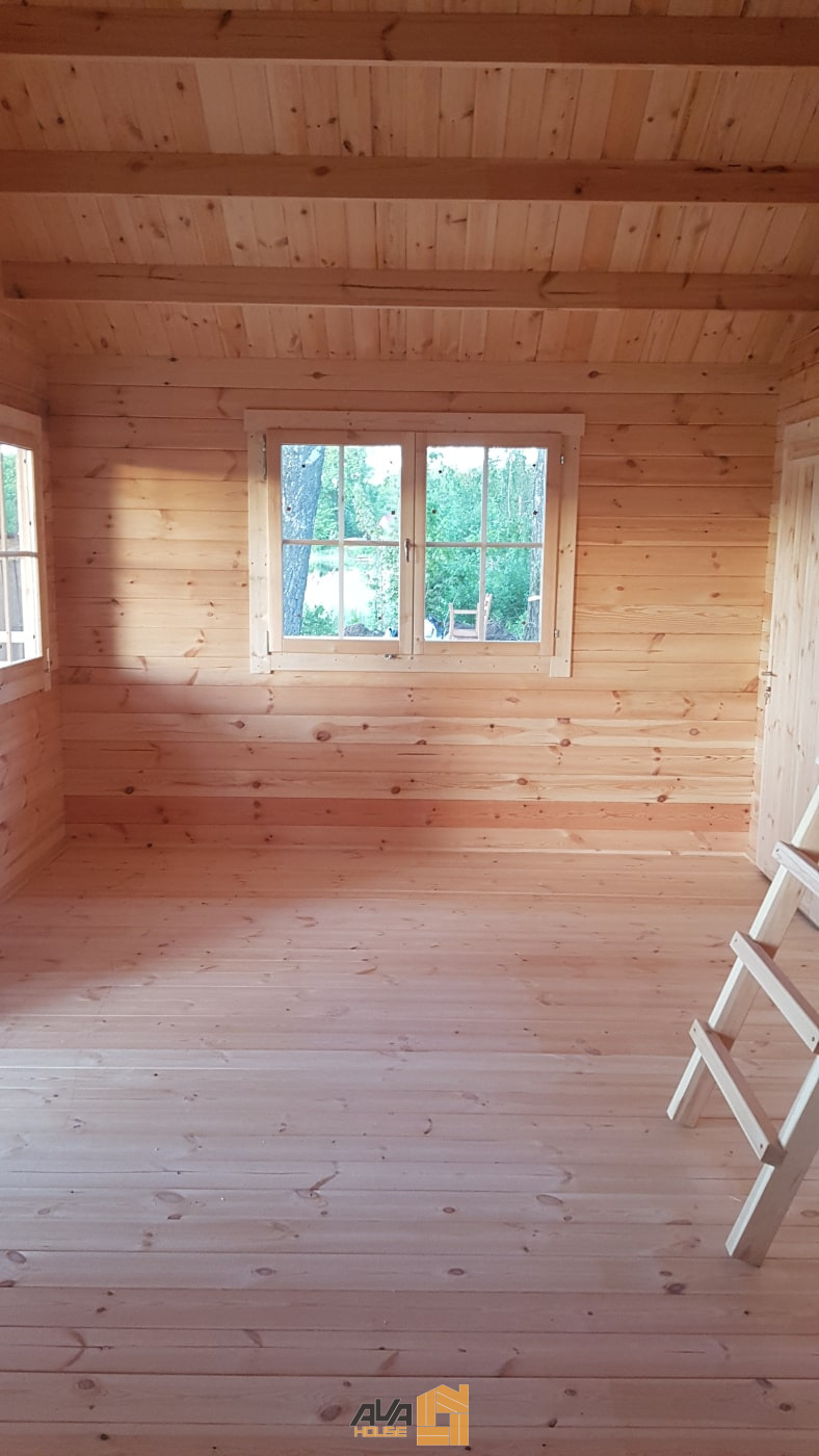 Domek letniskowy Argus z antresolą 6 x 6