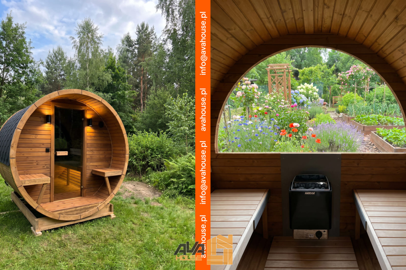 999 Sauna Beczka 3m